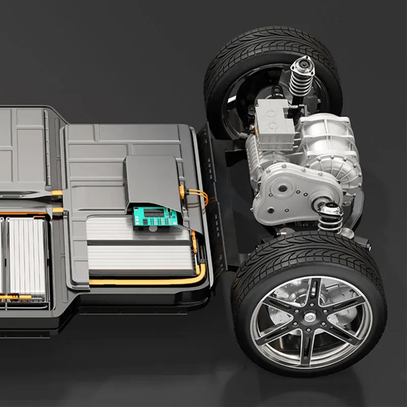 Electric vehicle skateboard platform and chassis