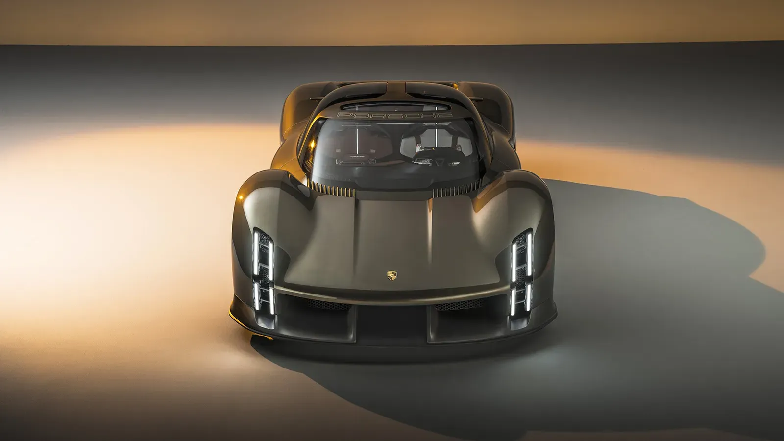 Front Shot of Porsche Mission X